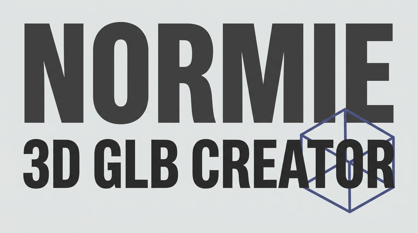 Normie 3D GLB Creator